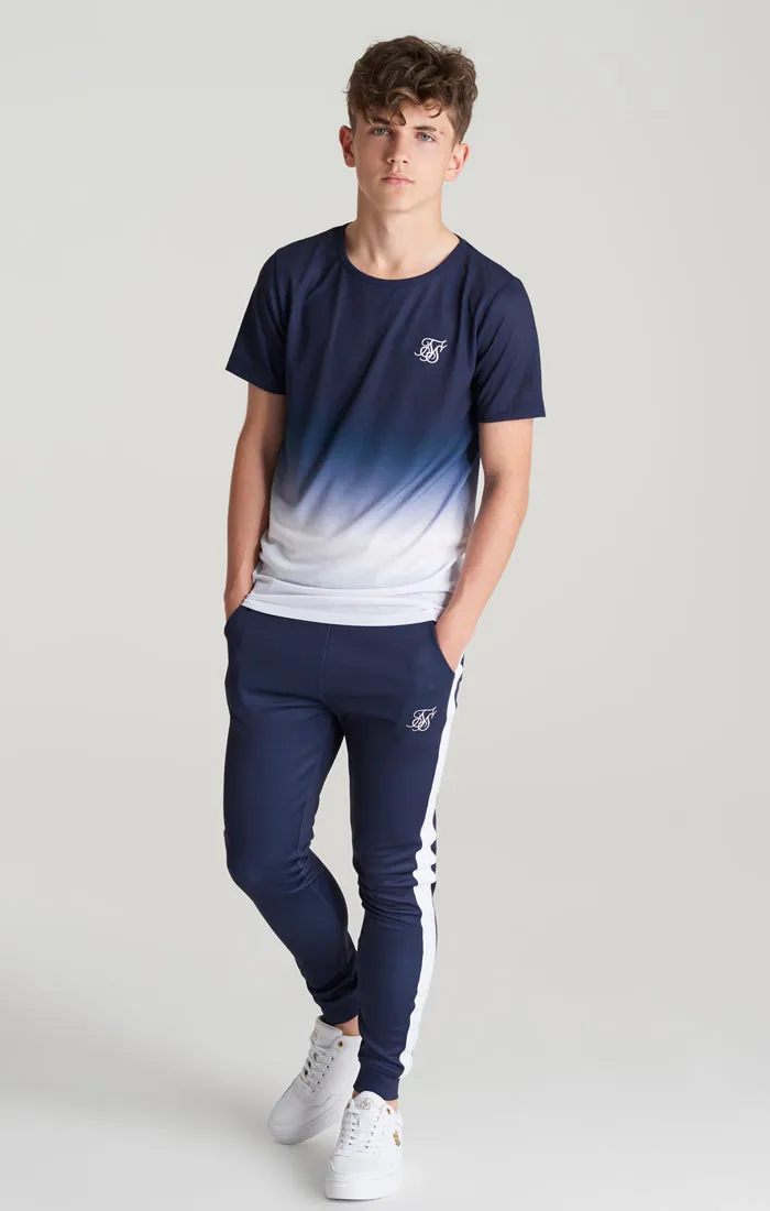 Boys Navy Fade T-Shirt sold by Siksilk product image thumbnail 3