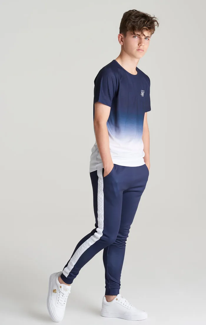 Boys Navy Fade T-Shirt sold by Siksilk product image thumbnail 4