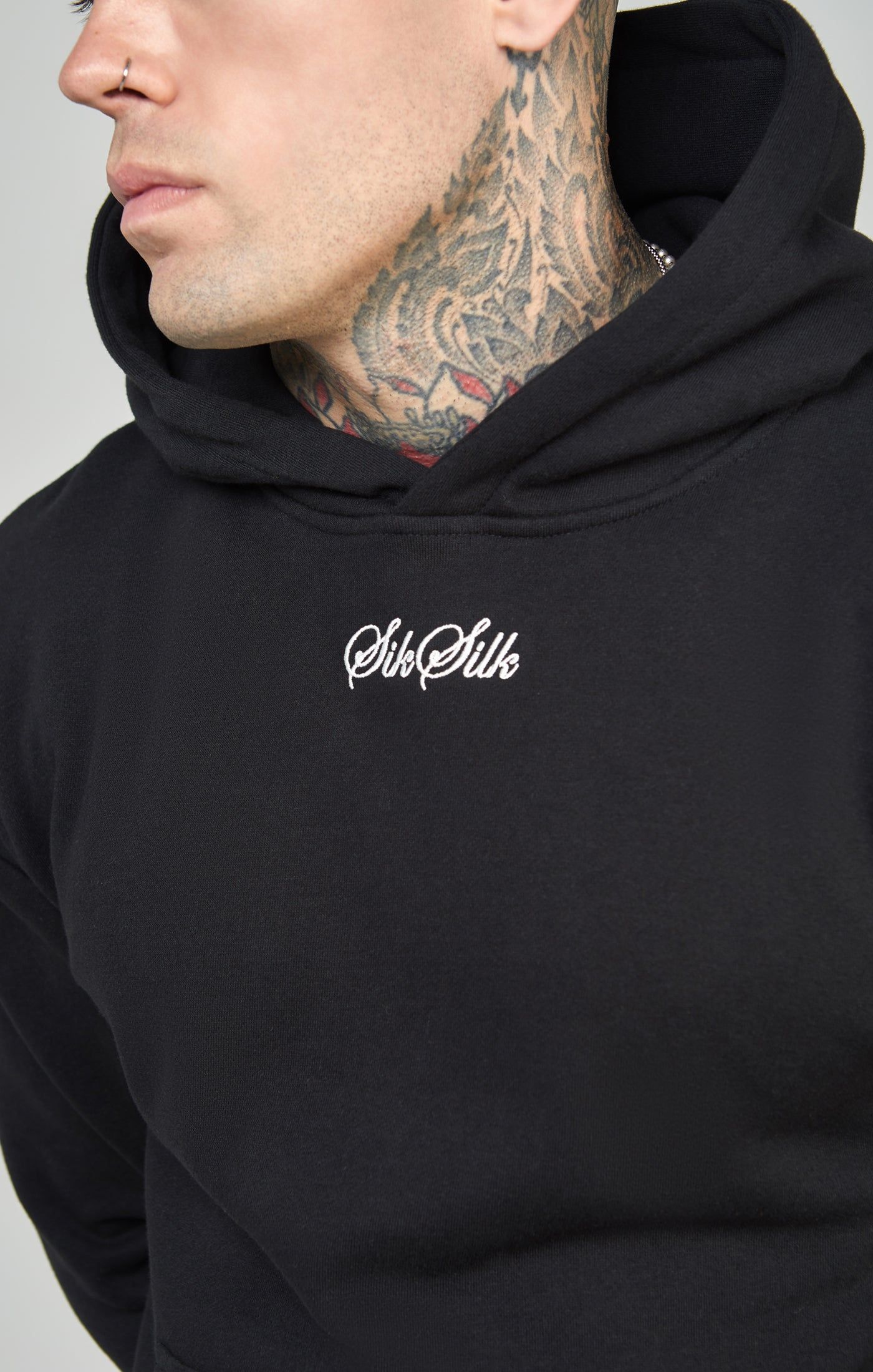 Script Logo Oversized Hoodie sold by Siksilk product image thumbnail 2