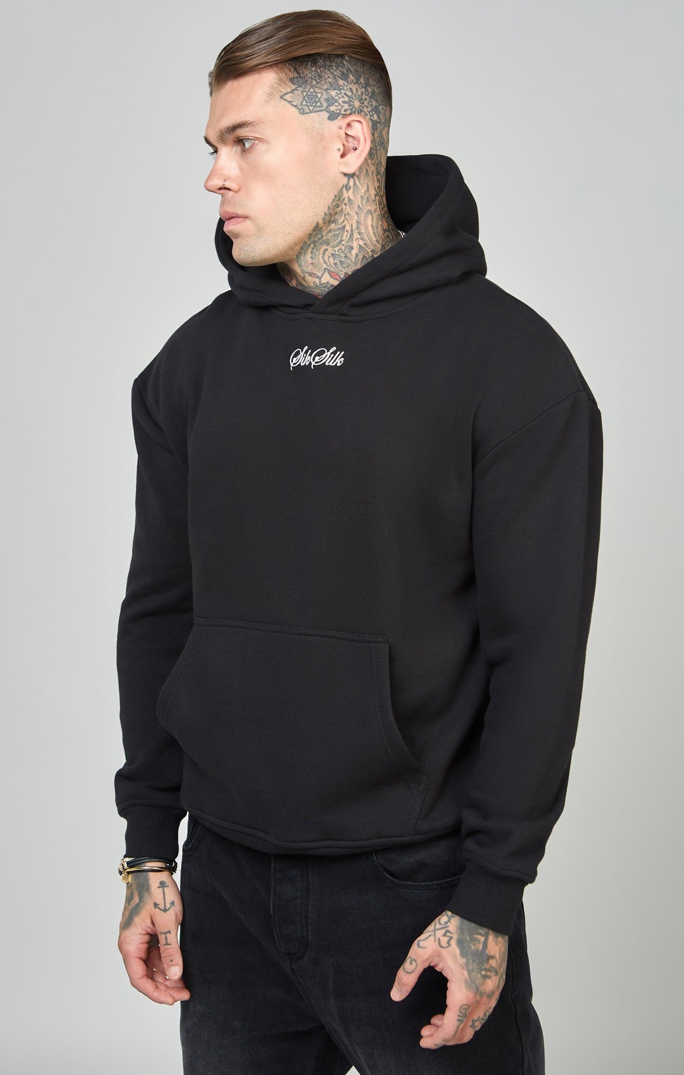 Script Logo Oversized Hoodie sold by Siksilk product image thumbnail 4