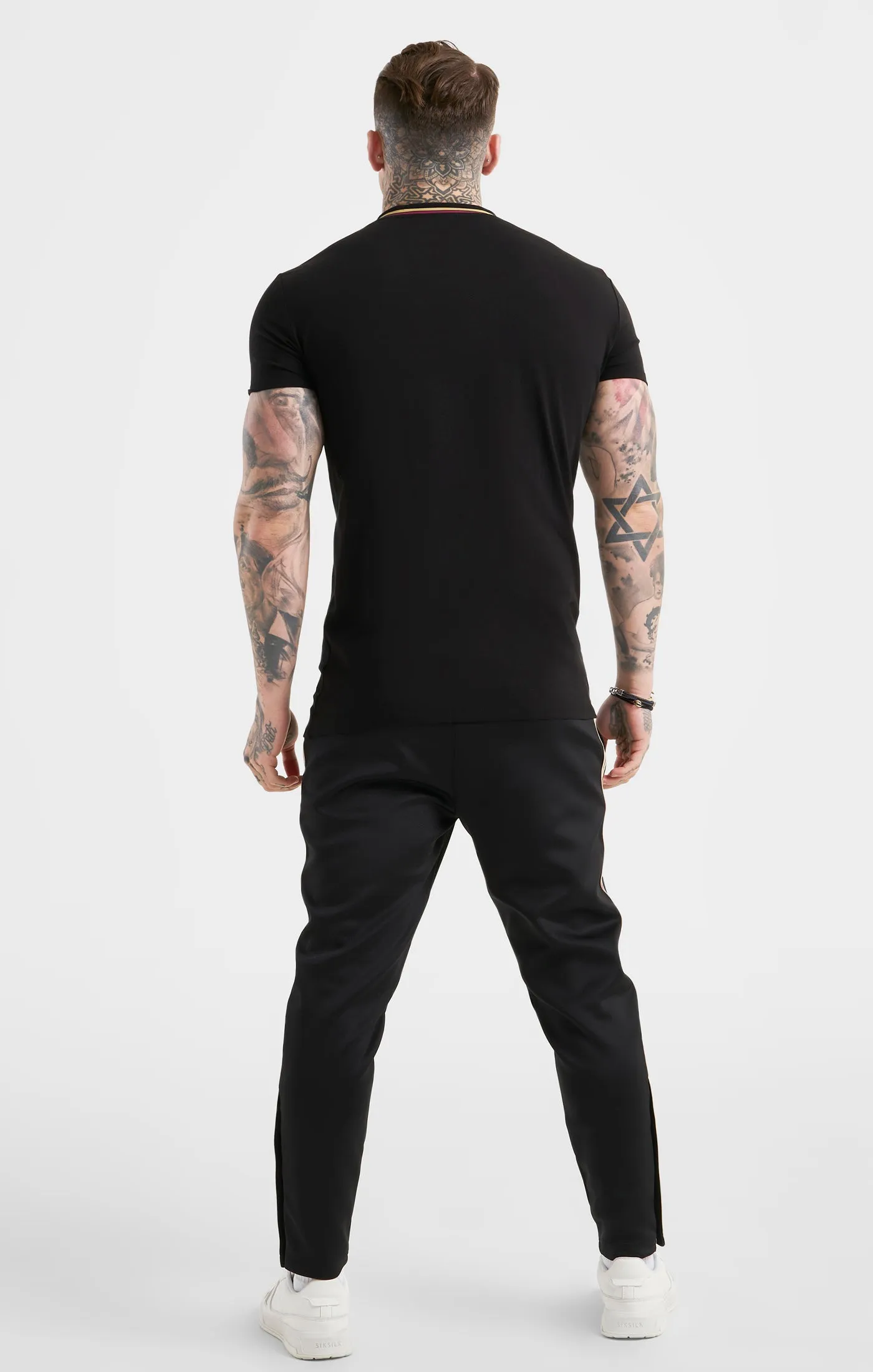 Messi x SikSilk Loose Fit Pant - Black sold by Siksilk product image thumbnail 5