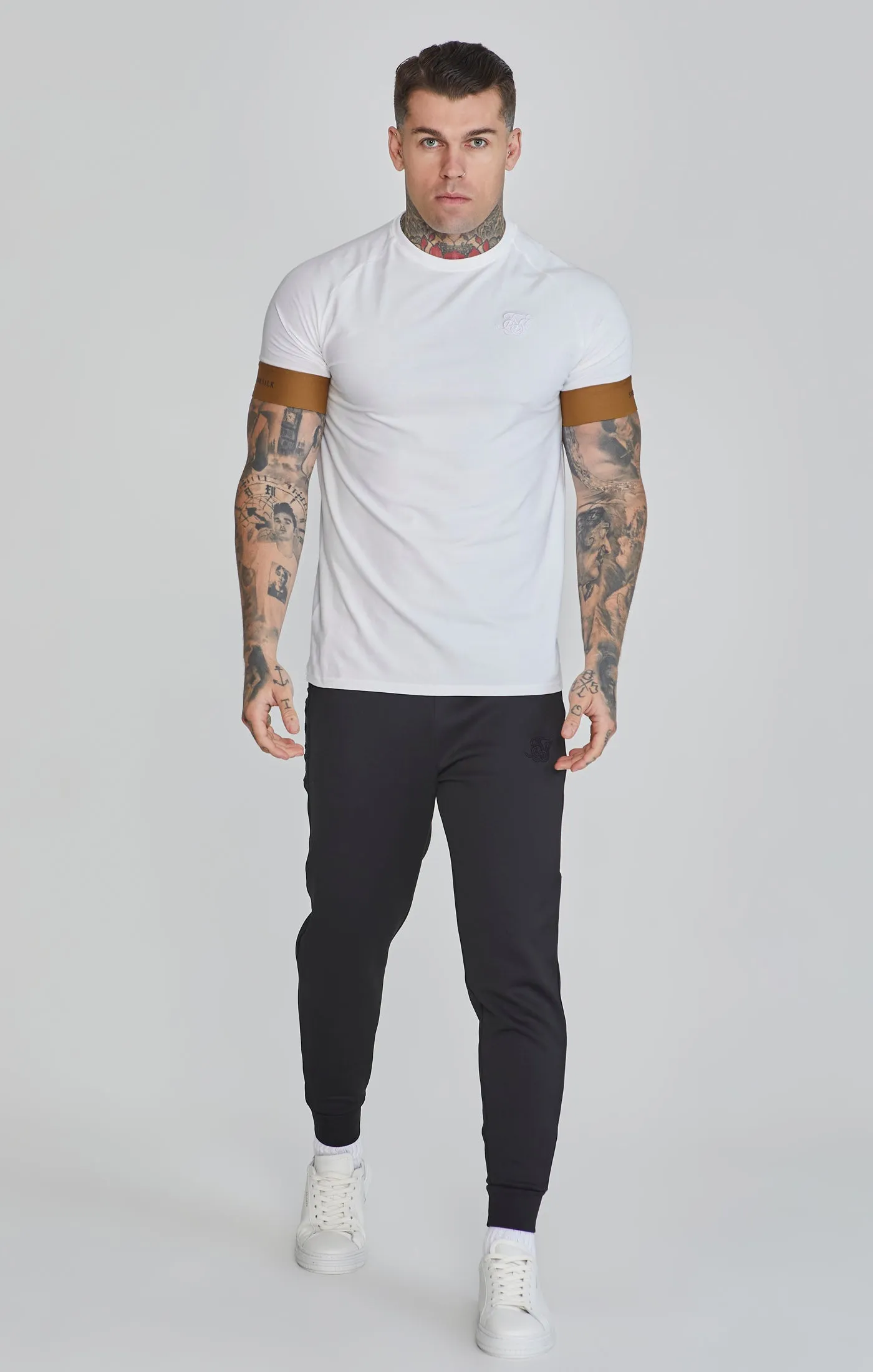 White Tech T-Shirt sold by Siksilk product image thumbnail 4