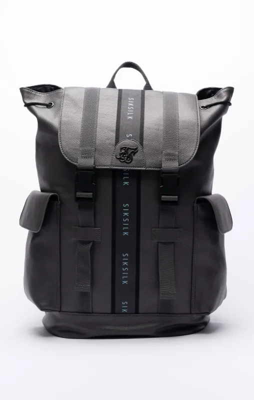 Grey Taped Backpack sold by Siksilk