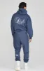 Navy Graphic Hoodie sold by Siksilk