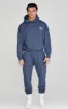 Navy Graphic Hoodie sold by Siksilk