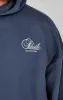 Navy Graphic Hoodie sold by Siksilk