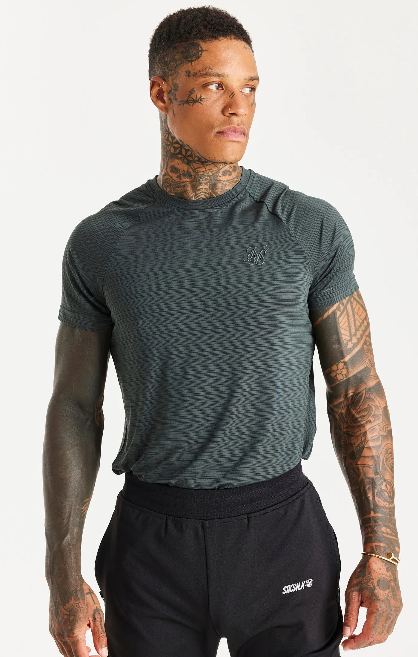 Charcoal Inject T-Shirt sold by Siksilk product image thumbnail 2