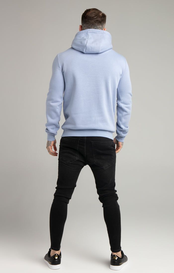 SikSilk Basic Overhead Hoodie - Blue sold by Siksilk product image thumbnail 5