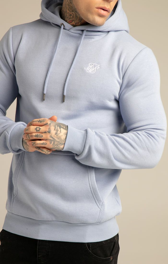 SikSilk Basic Overhead Hoodie - Blue sold by Siksilk product image thumbnail 2
