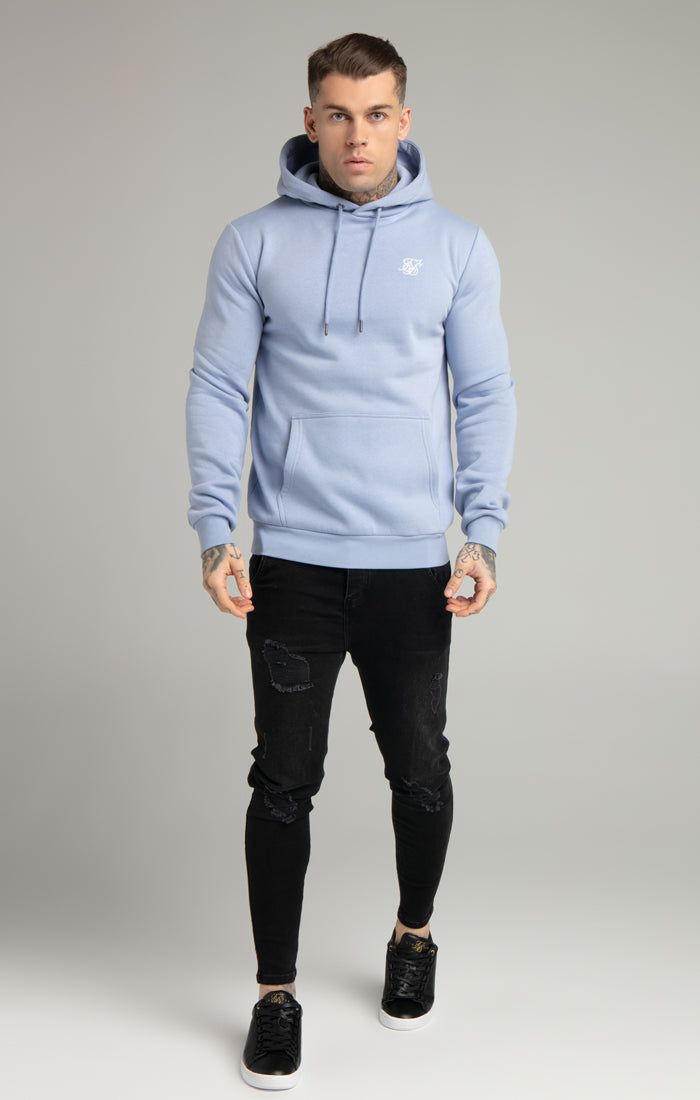 SikSilk Basic Overhead Hoodie - Blue sold by Siksilk product image thumbnail 3