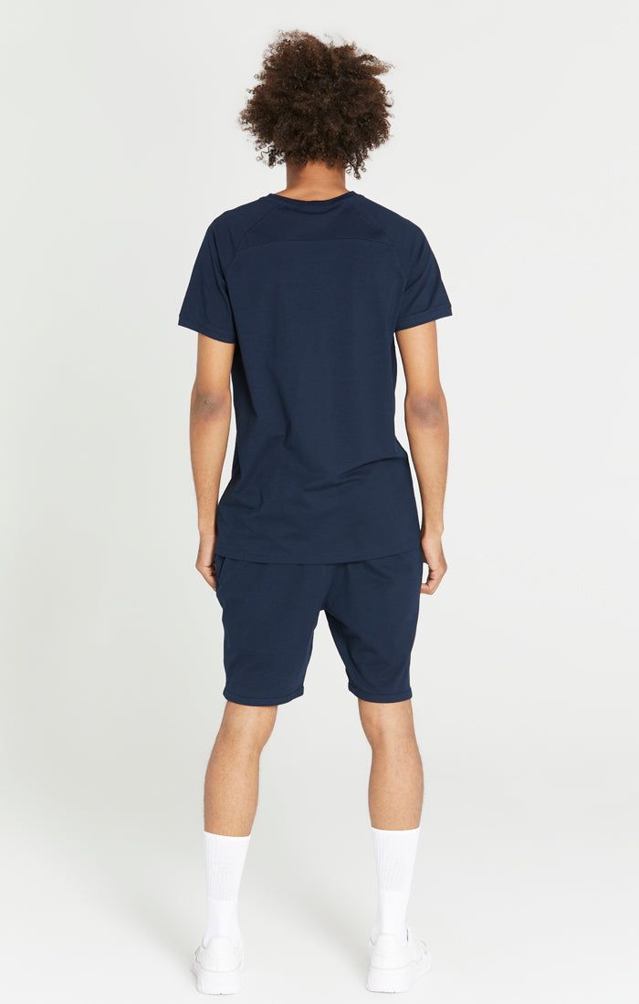 Navy T-Shirt And Short Twin Set sold by Siksilk product image thumbnail 8