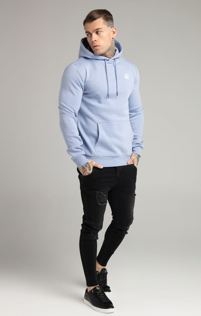 SikSilk Basic Overhead Hoodie - Blue sold by Siksilk product image thumbnail 4