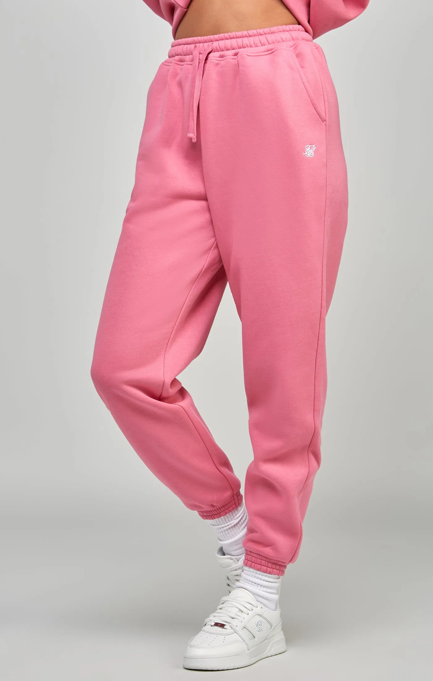 Pink Essential Jogger sold by Siksilk