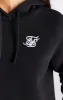 Black Essential Overhead Hoodie sold by Siksilk