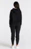 Black Essential Overhead Hoodie sold by Siksilk