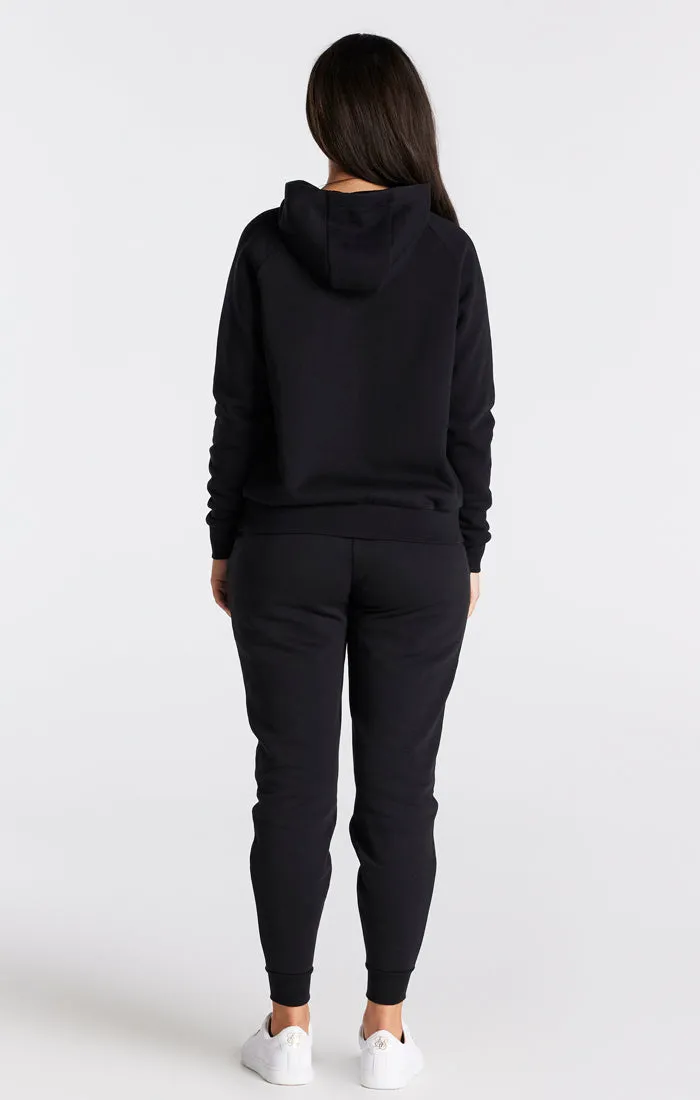 Black Essential Overhead Hoodie sold by Siksilk product image thumbnail 5
