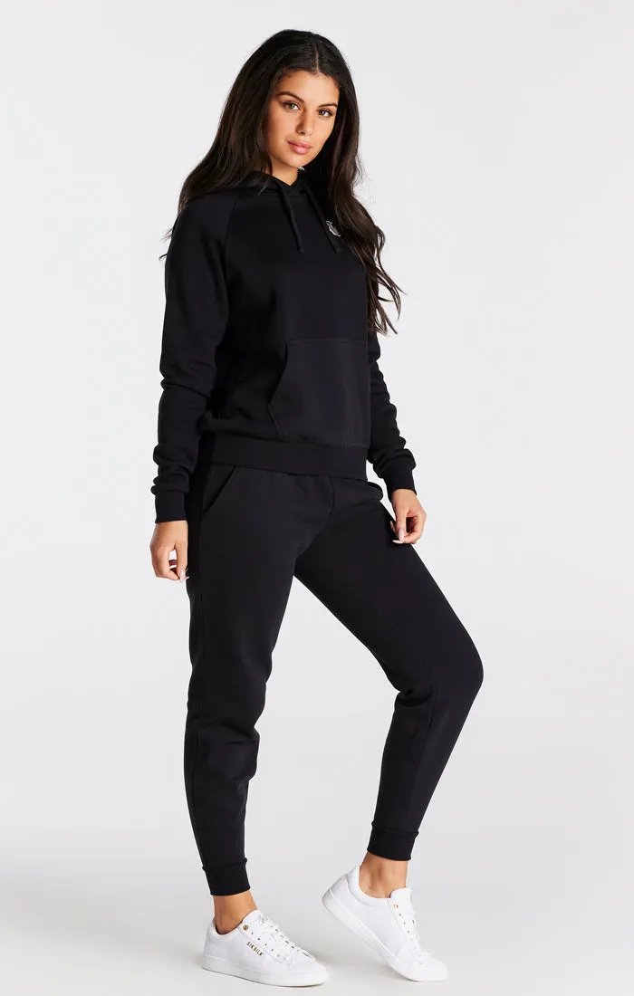 Black Essential Overhead Hoodie sold by Siksilk product image thumbnail 3