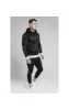 SikSilk Deluxe Overhead Hoodie - Black sold by Siksilk