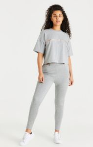 Grey Marl Track Pant sold by Siksilk