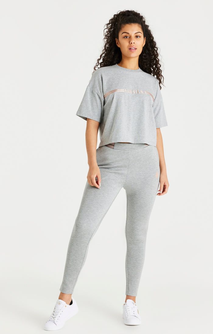 Grey Marl Track Pant sold by Siksilk product image thumbnail 5