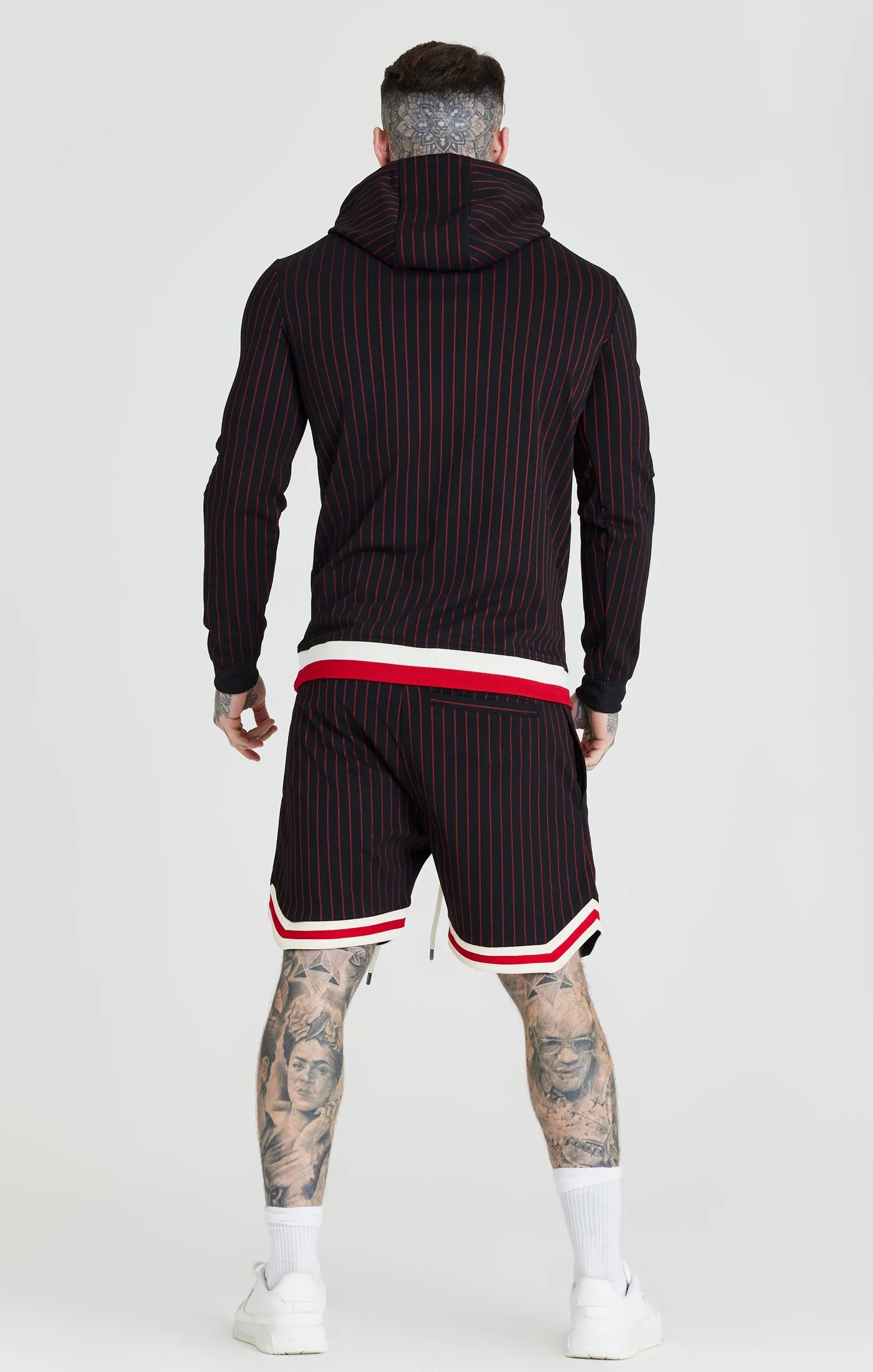 Black Retro Classic Overhead Hoodie sold by Siksilk product image thumbnail 5