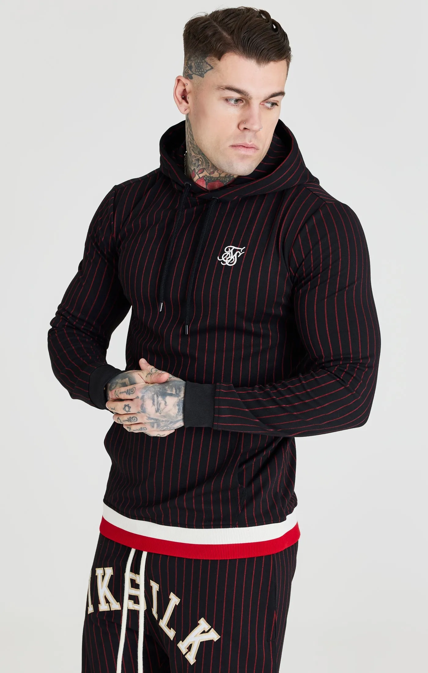Black Retro Classic Overhead Hoodie sold by Siksilk