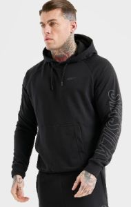 Black Sports Hoodie sold by Siksilk