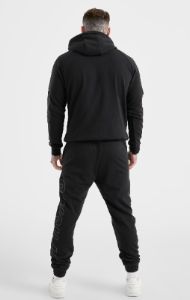 Black Sports Hoodie sold by Siksilk