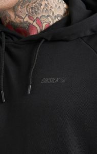 Black Sports Hoodie sold by Siksilk