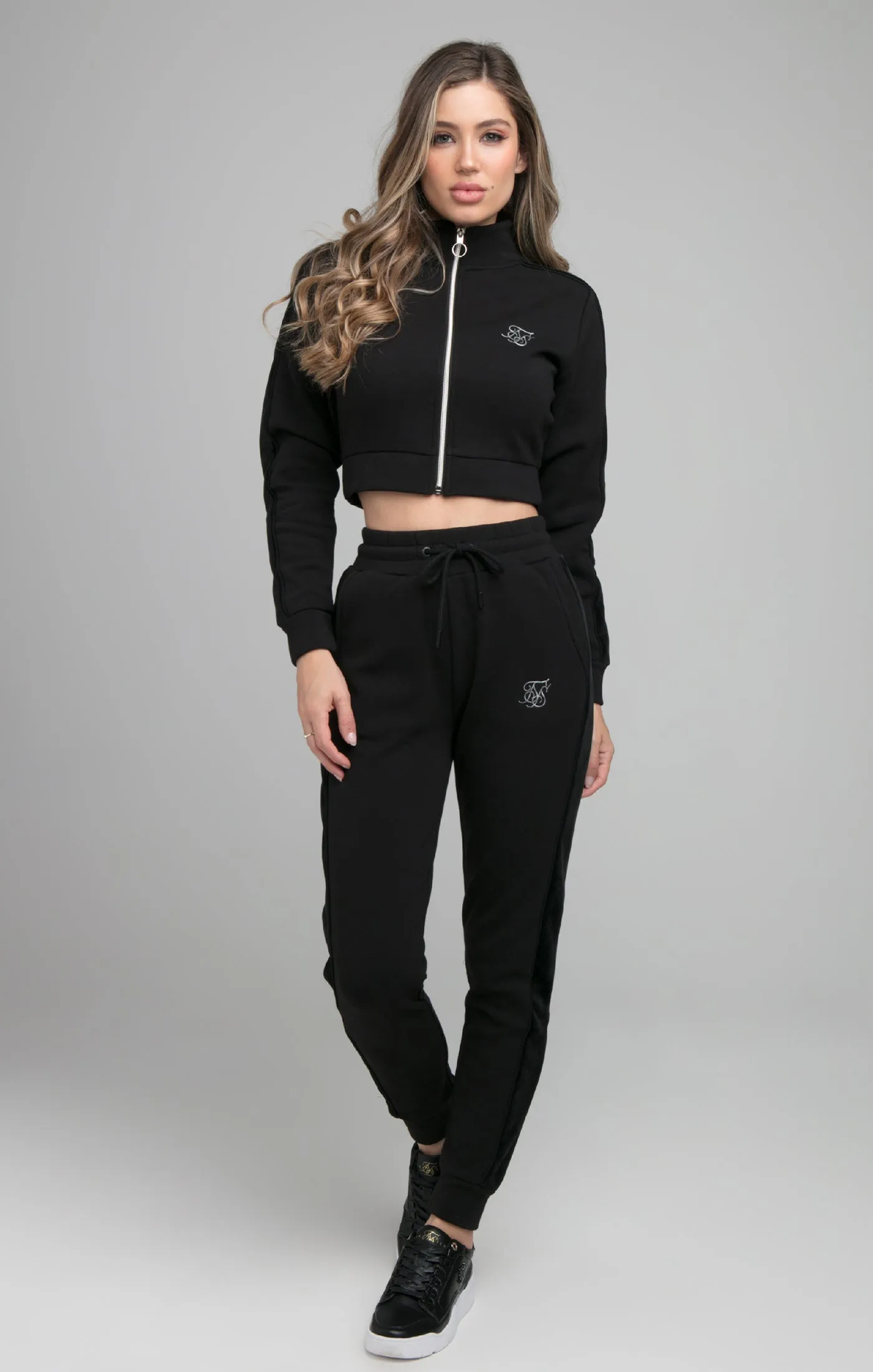 SikSilk Opulent Track Pants - Black sold by Siksilk product image thumbnail 3