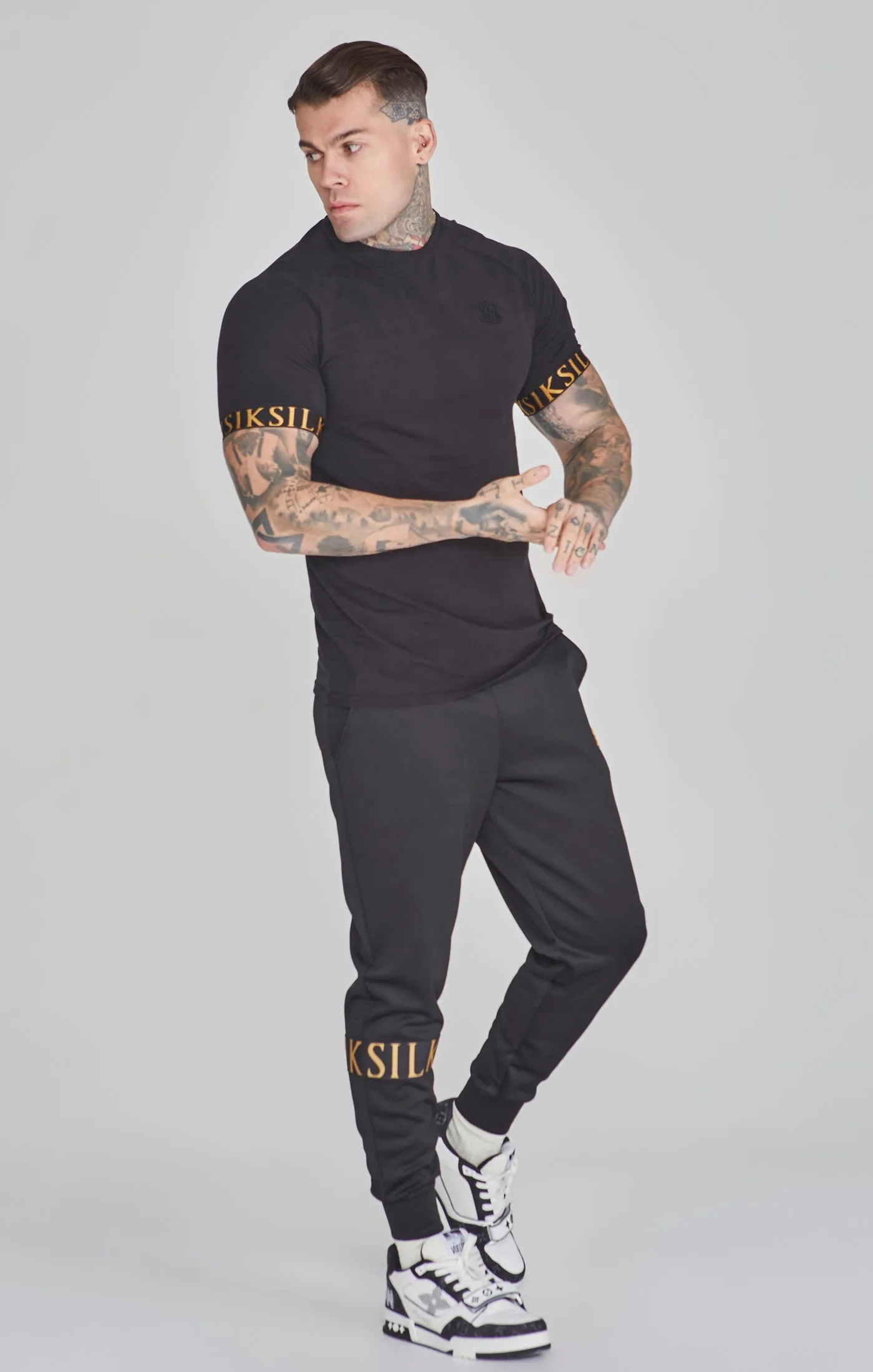 Black Tech T-Shirt sold by Siksilk product image thumbnail 4