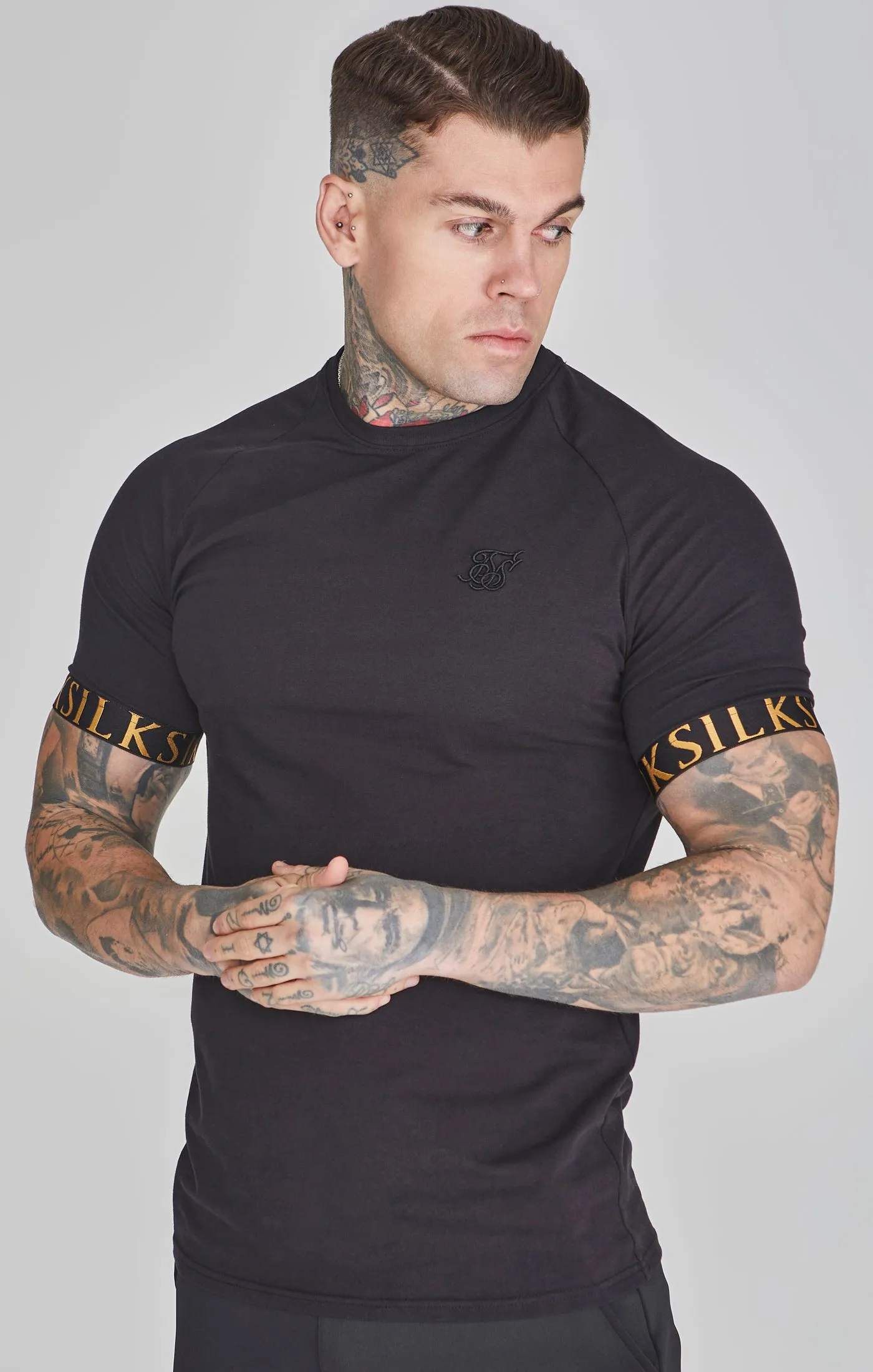 Black Tech T-Shirt sold by Siksilk