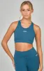 Teal Sports Essential Crop Top sold by Siksilk