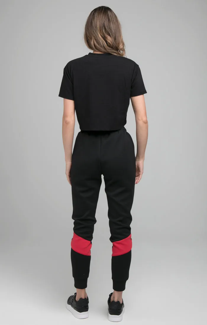 SikSilk Intensity Crop Tee - Black sold by Siksilk product image thumbnail 3