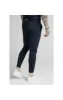 SikSilk Exposed Tape Jogger - Navy sold by Siksilk