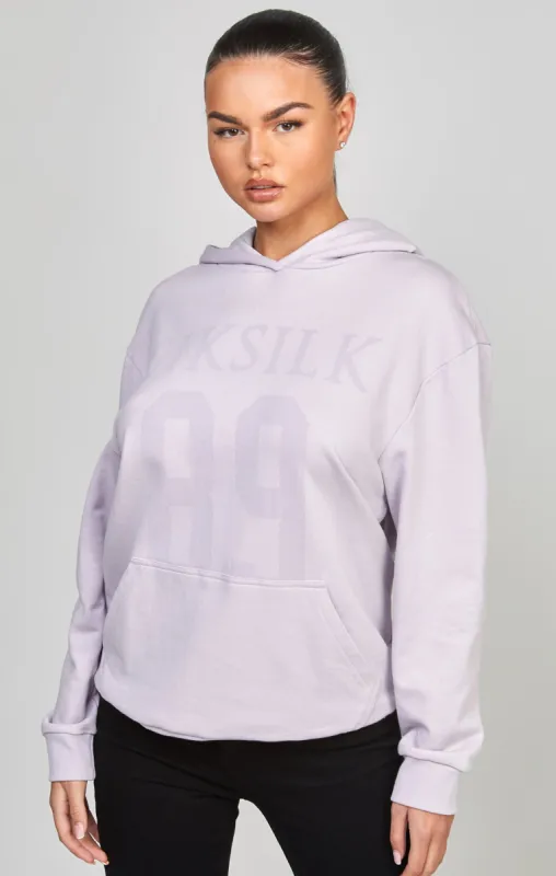 Purple Oversized 89 Hoodie sold by Siksilk