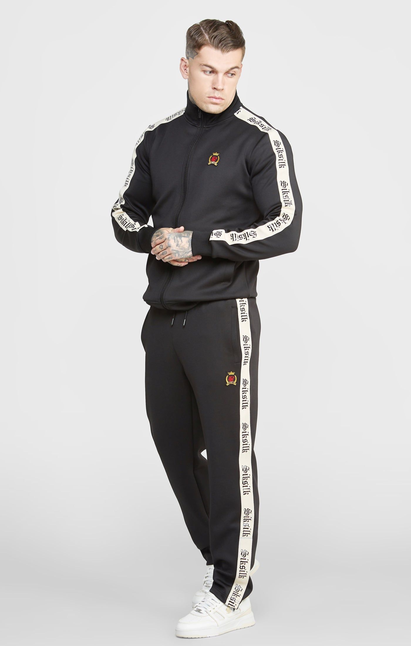 Poly Track Top W Gothic Taping sold by Siksilk product image thumbnail 3