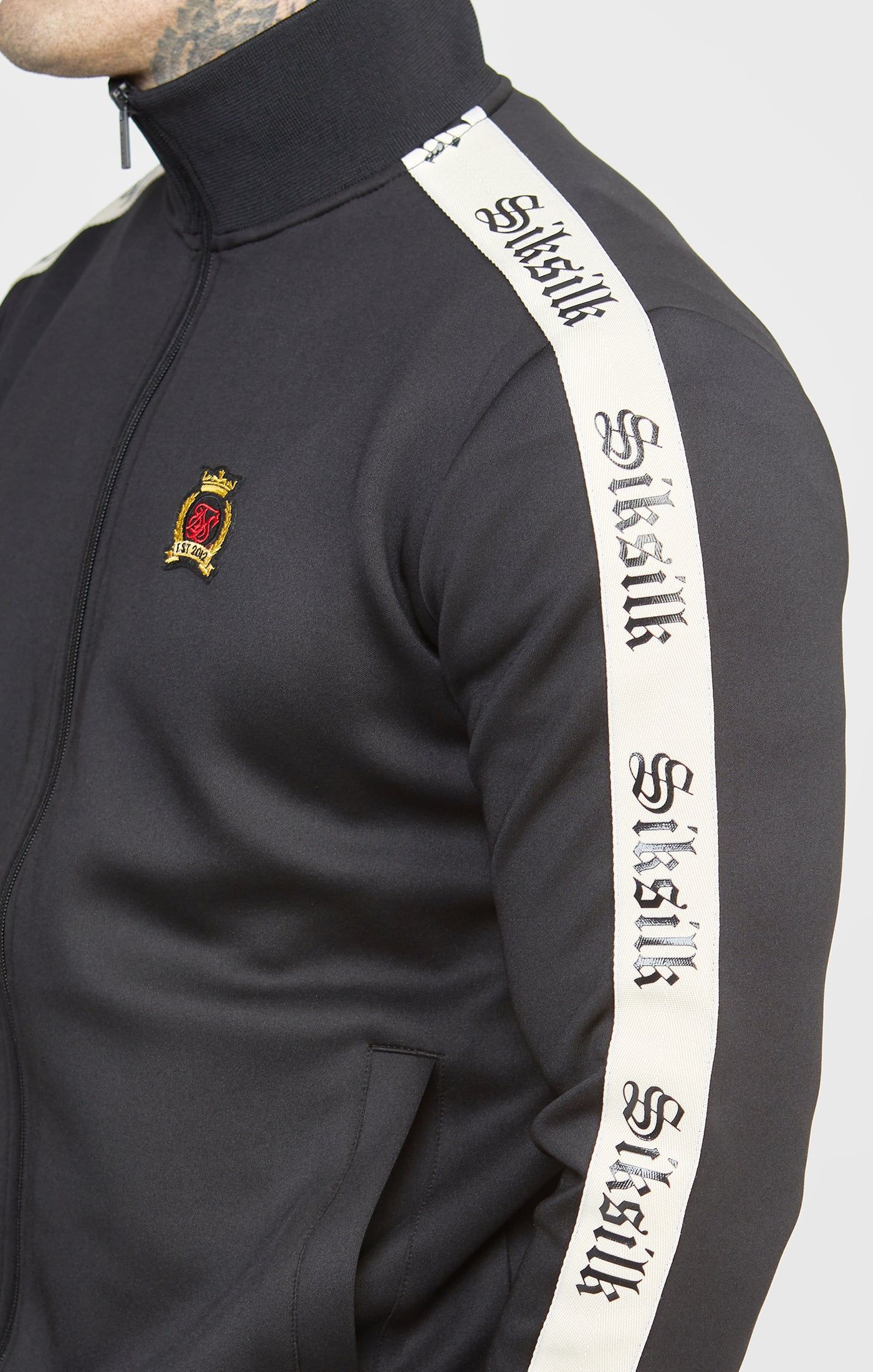 Poly Track Top W Gothic Taping sold by Siksilk product image thumbnail 2