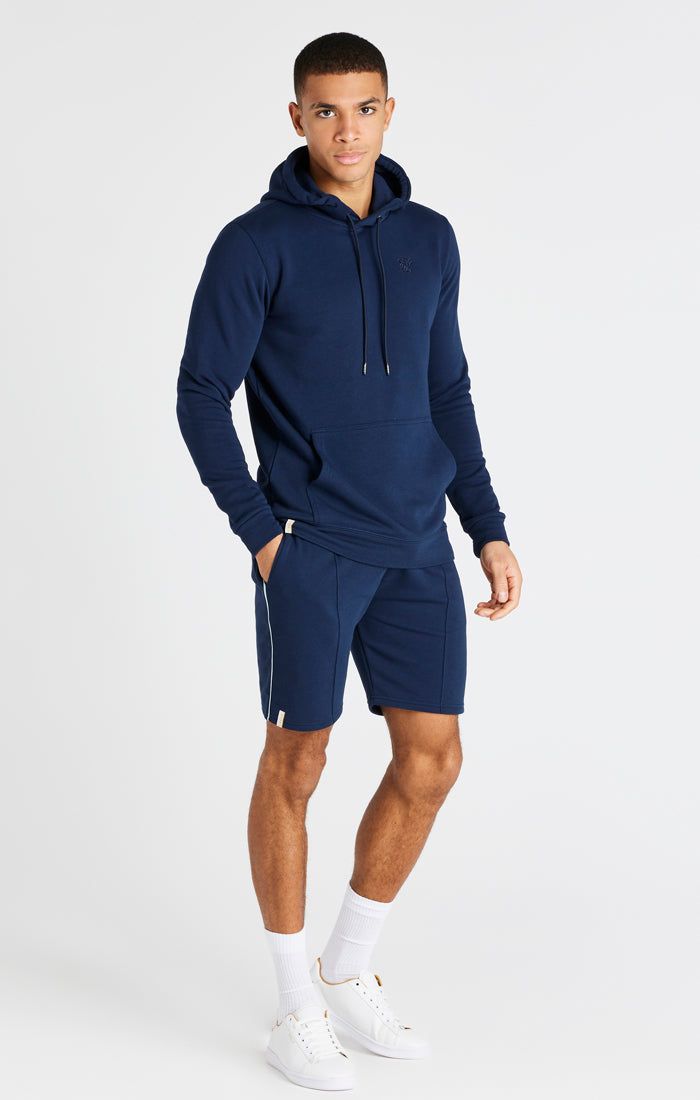 Navy Smart Overhead Hoodie sold by Siksilk product image thumbnail 6