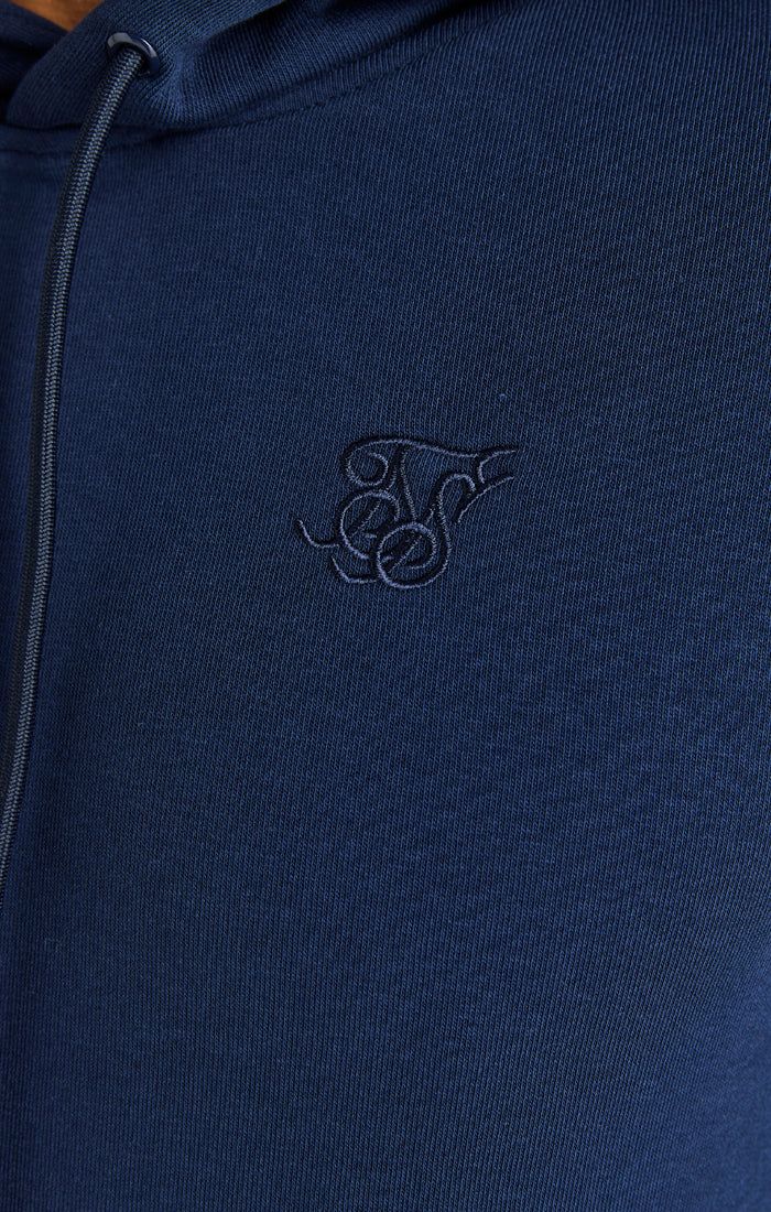 Navy Smart Overhead Hoodie sold by Siksilk product image thumbnail 3