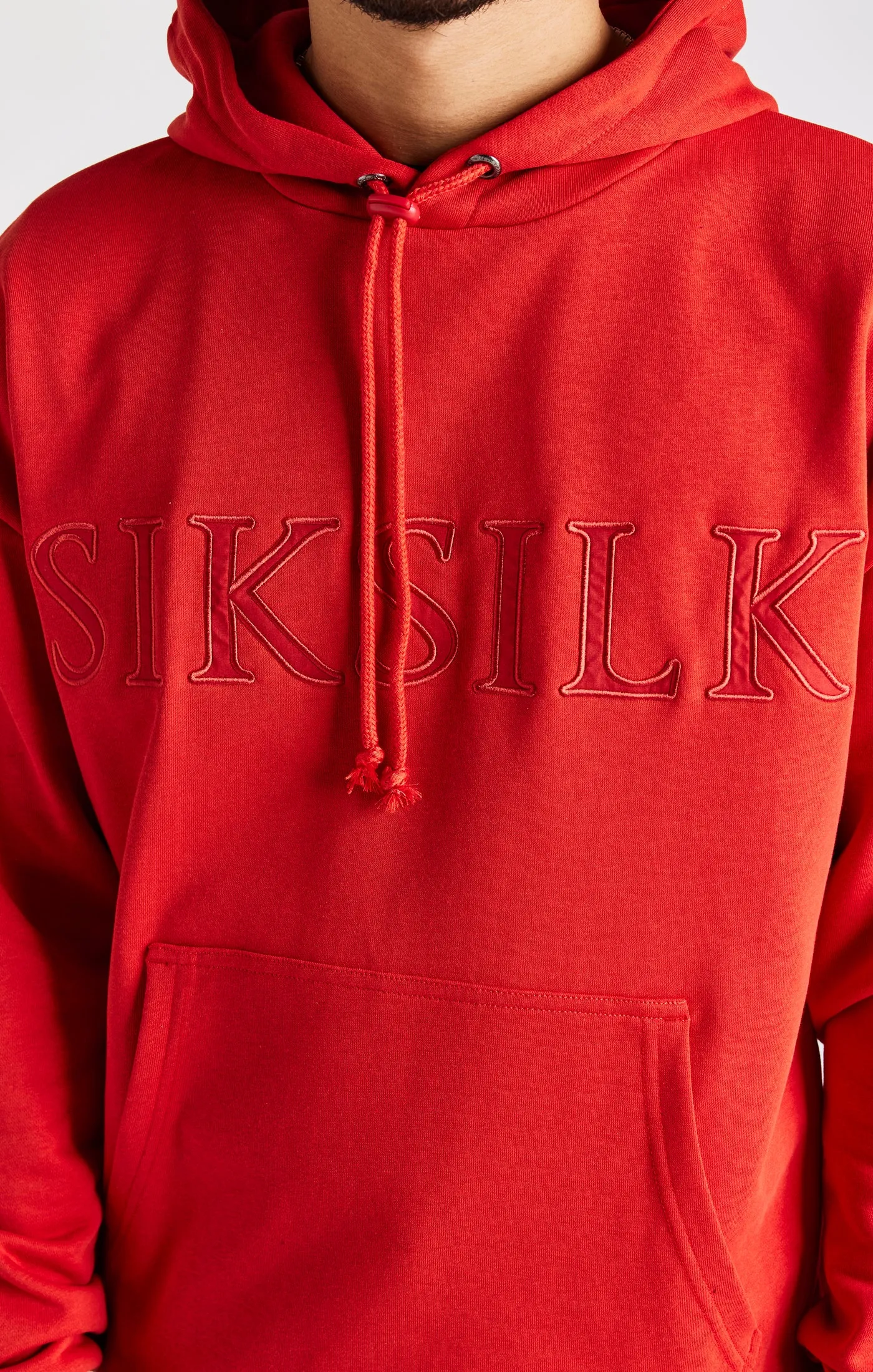 Red Applique Hoodie sold by Siksilk product image thumbnail 2
