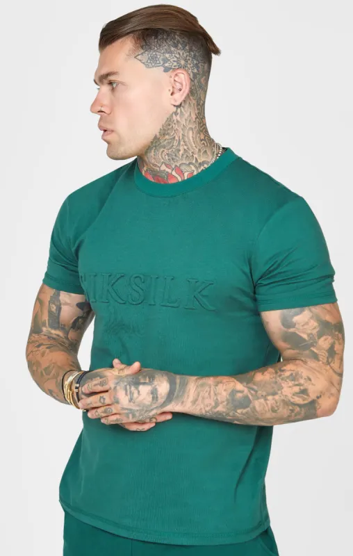 Green Embossed T-Shirt sold by Siksilk