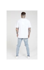 SikSilk Bust Knee Riot Denims - Light Blue sold by Siksilk