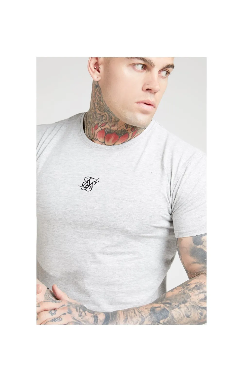 Black And Grey T-Shirt Pack Of 2 sold by Siksilk product image thumbnail 5