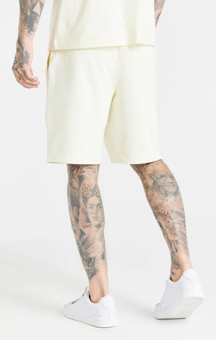Ecru Essential Jersey Short sold by Siksilk product image thumbnail 2