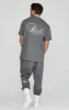 Grey Graphic T-Shirt sold by Siksilk