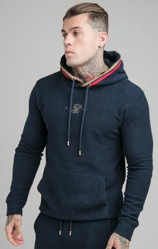 Navy Reign Overhead Hoodie sold by Siksilk
