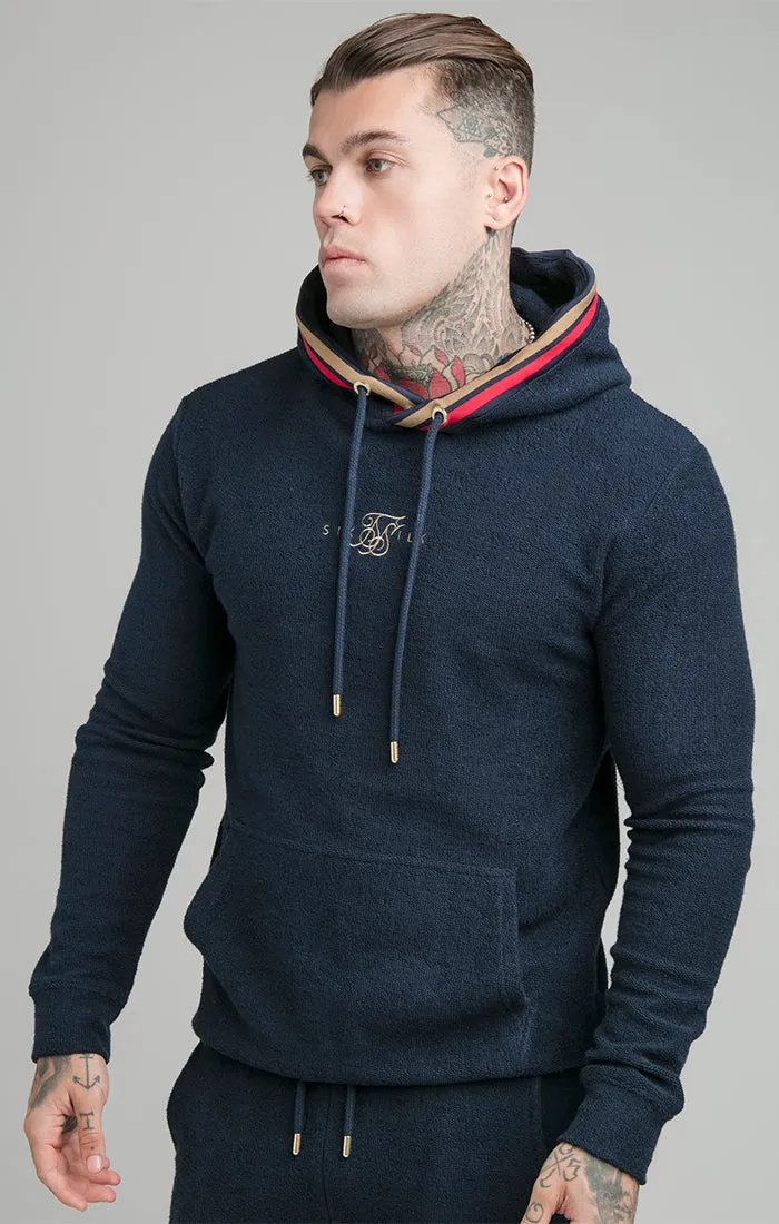 Navy Reign Overhead Hoodie sold by Siksilk