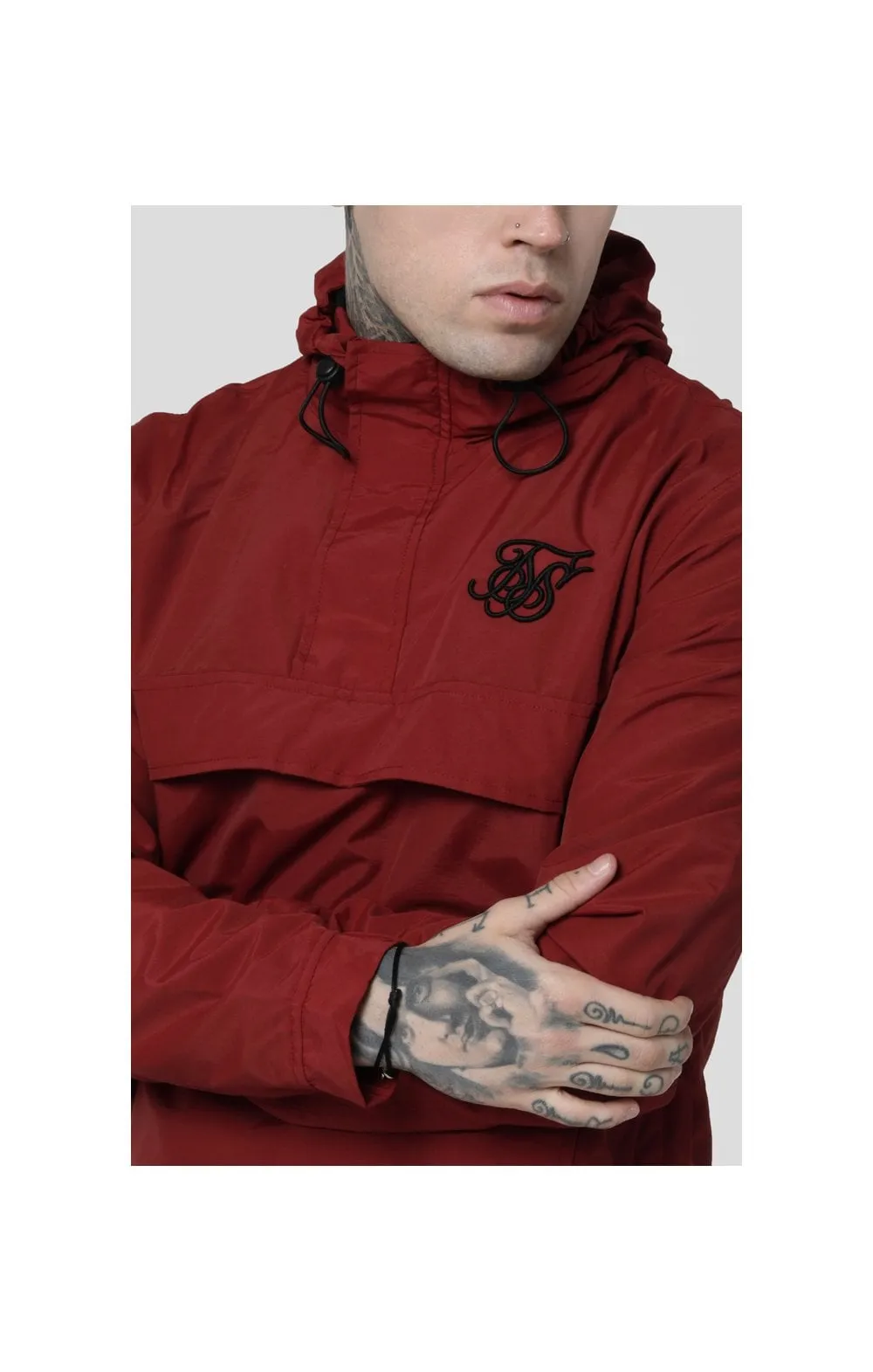 SikSilk Energy Windbreaker – Red sold by Siksilk