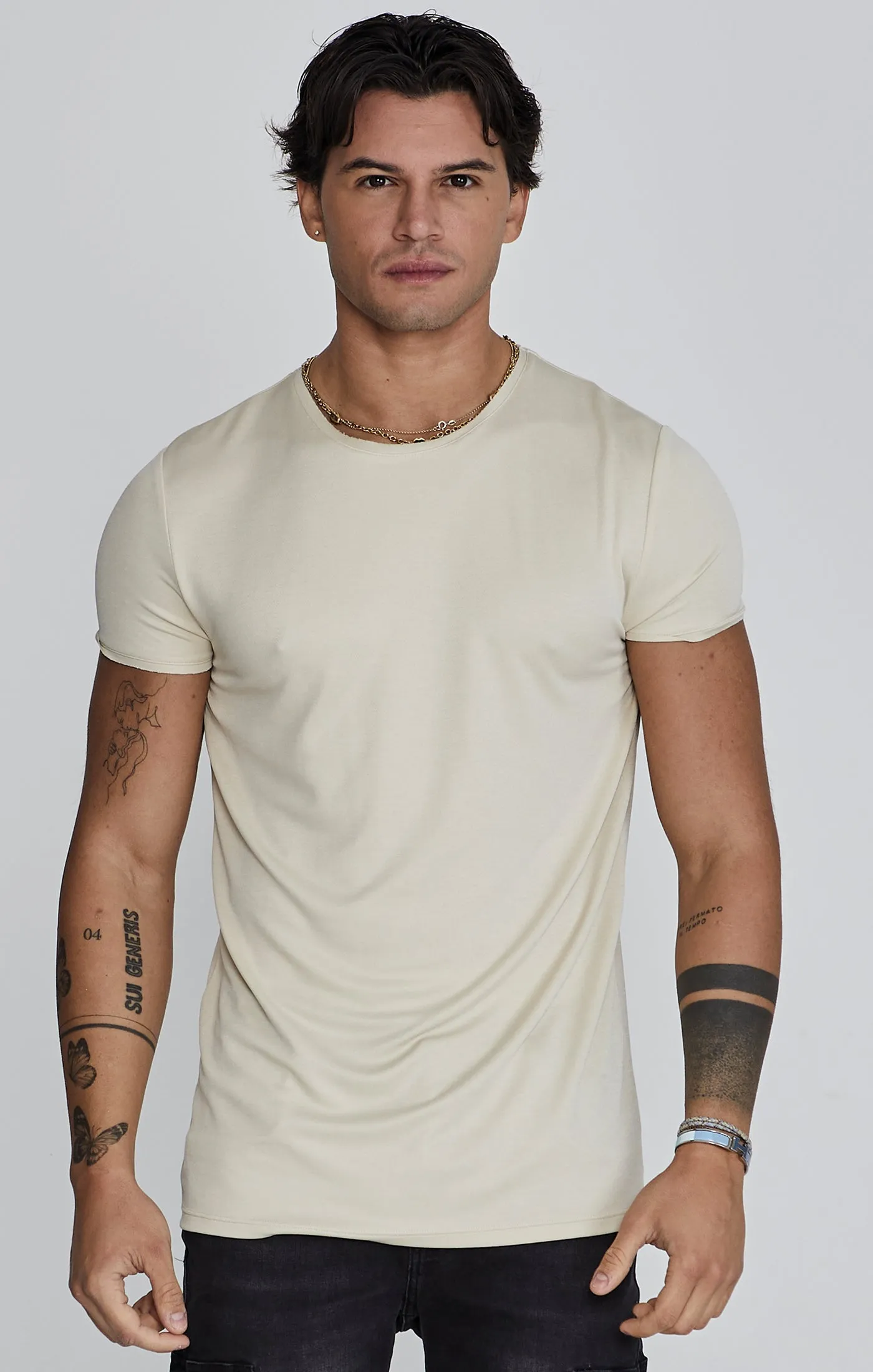 Raw Neck T-Shirt sold by Siksilk